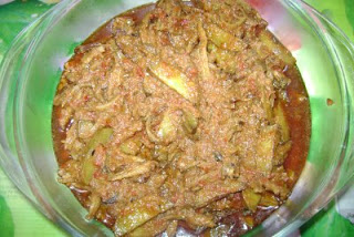 Sambal tempoyak jering semai